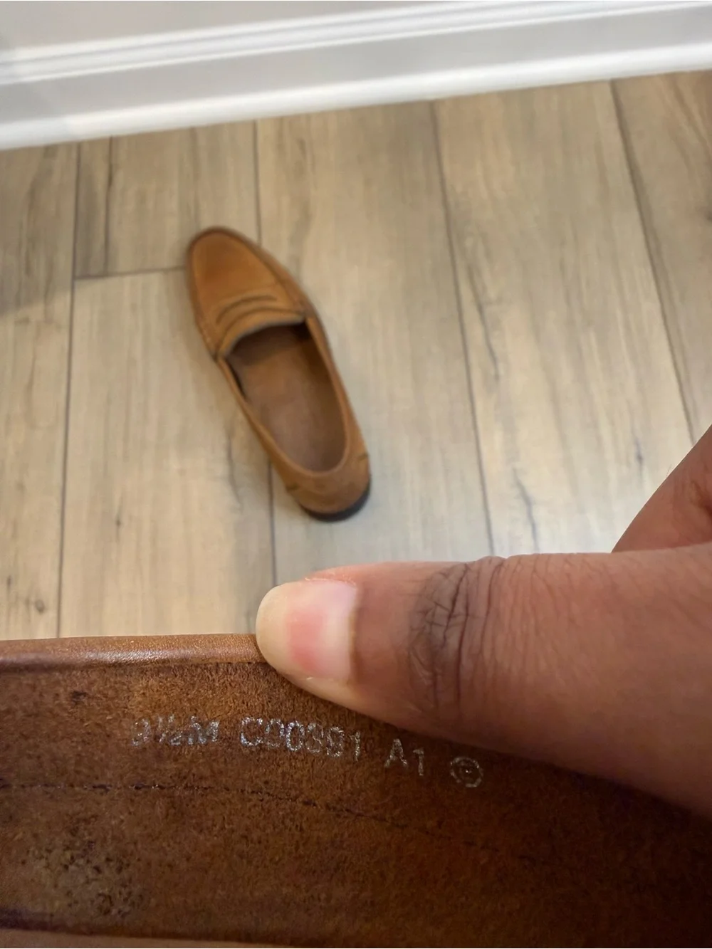 Cole Haan smooth cognac